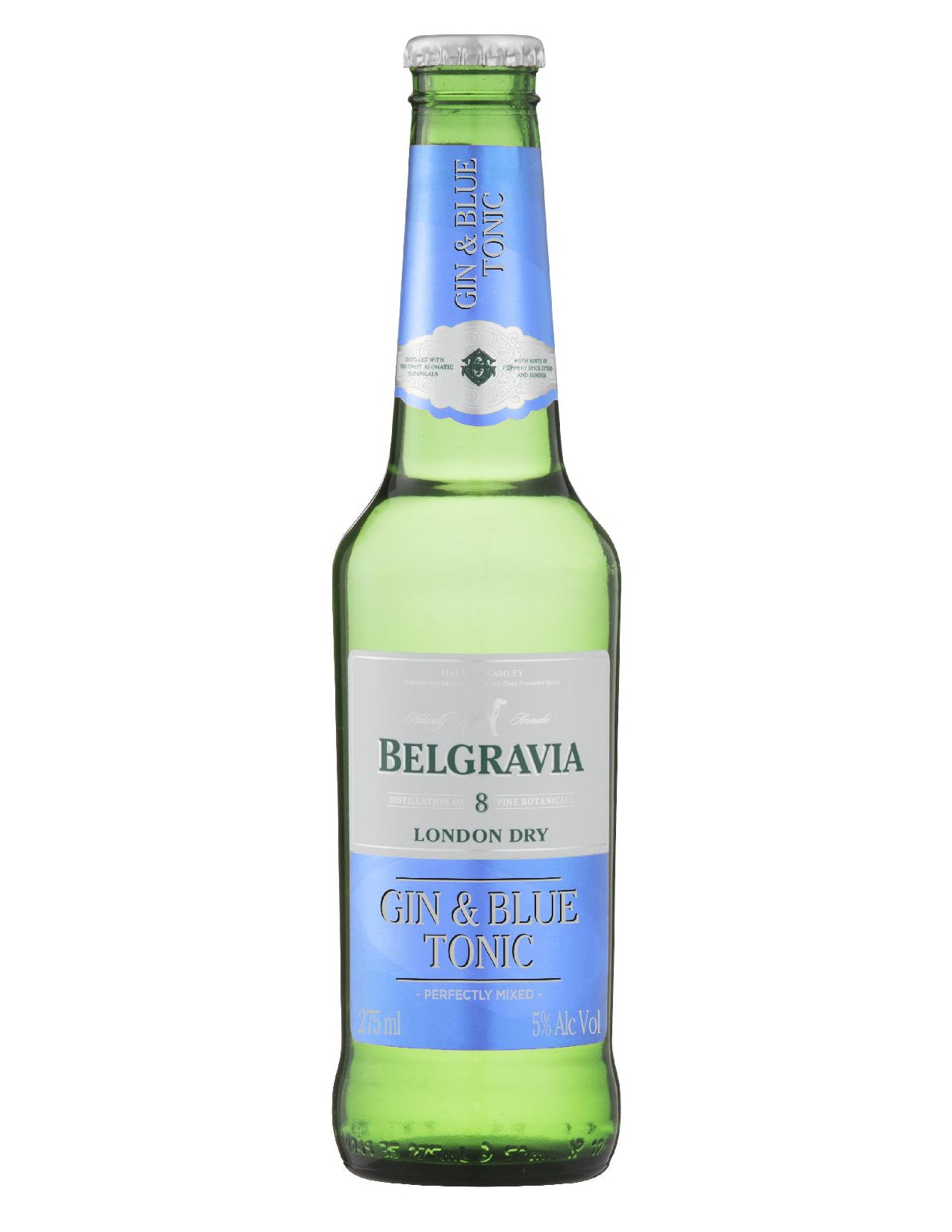 Belgravia Gin & Blue Tonic (6 x 275ml) – A Refreshing Classic with a Twist