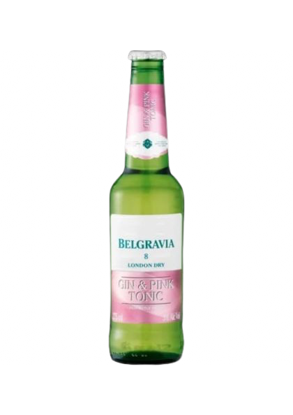 Belgravia Gin & Pink Tonic (6 x 275ml) – A Chic & Refreshing Delight