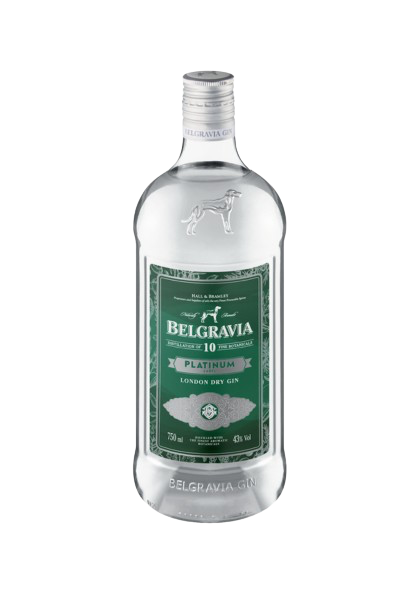 Belgravia Platinum Gin 750ml – A Masterpiece of Botanical Craftsmanship