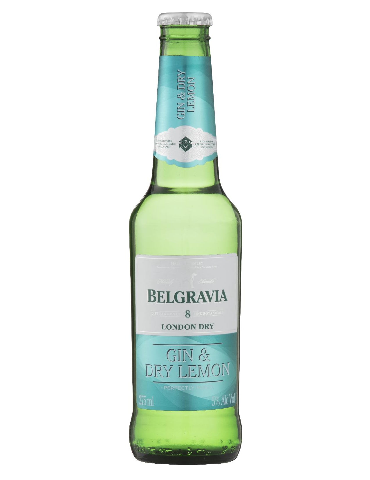 Belgravia Gin & Dry Lemon (6 x 275ml) – A Refreshing Perfected Classic