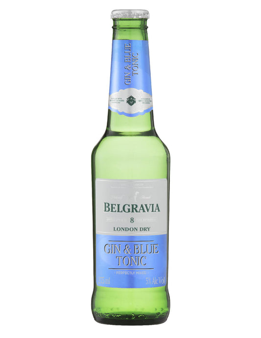 Belgravia Gin & Blue Tonic (6 x 275ml) – A Refreshing Classic with a Twist